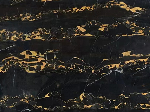 Mostrador de recepción del hotel Sahara Noir Marble