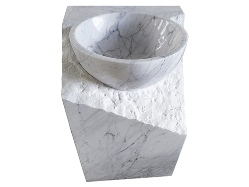 Mesa de mármol blanco